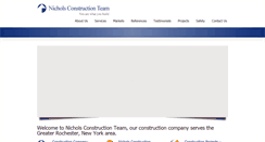 Desktop Screenshot of nicholsteam.com